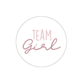 10x Sticker "Team Girl"