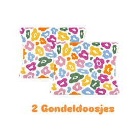 2x Gondeldoosje - Leopard color