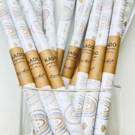 Nynke Ontwerpt  Cadeaupapier Regenboog