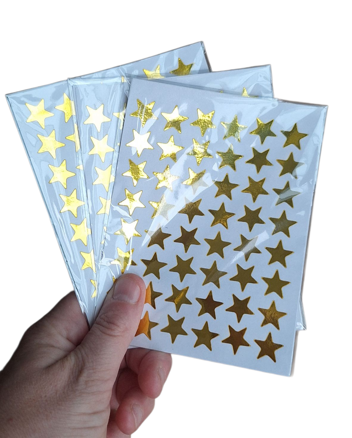 480 stickers ster goud