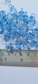 10x geboorte decoratie speen jongen