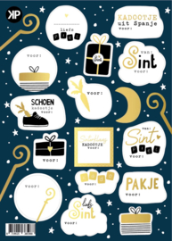 A5 Stickervel Sint naam