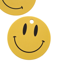 5x smiley label