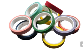 10x Rainbow washi Tape Small