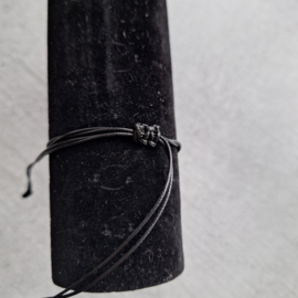 Armband mama zwart