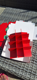 10x DIY adventskalender 12 dagen BOX