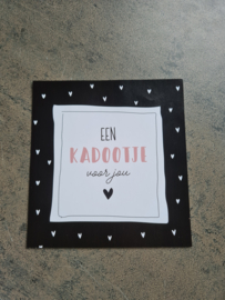 Mega Sticker "Een kadootje voor jou"