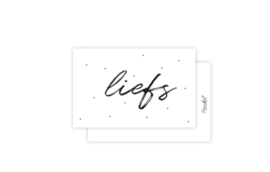 Nynke Ontwerpt Mini-kaart Liefs