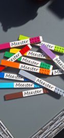 LEGO Stift Meester BRUIN