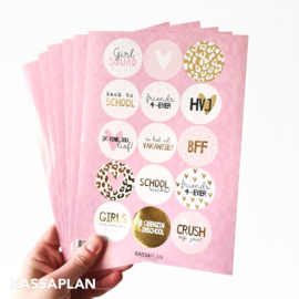 A5 Stickervel  MEIDEN