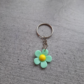 Sleutelhanger Bloem Groen