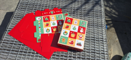 10x DIY adventskalender 12 dagen BOX