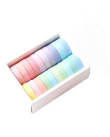 20 Rollen Washi Tape Pastel