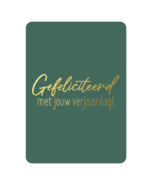 Wenskaart  Gefeliciteerd met jouw verjaardag