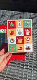 10x DIY adventskalender 12 dagen BOX