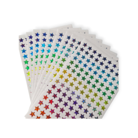 270 mini stickers ster - 8mm - agenda - journal - plannen - kerst - sterren - star