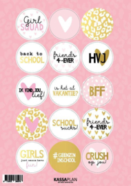A5 Stickervel  MEIDEN