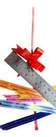 8x DIY strik assortie trekstrik