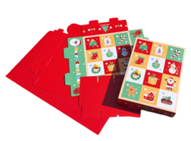 10x DIY adventskalender 12 dagen BOX