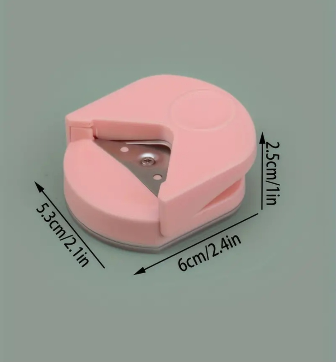 Hoek pons roze