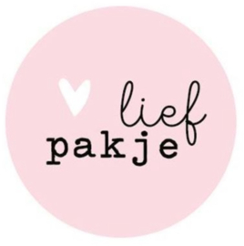 10x Sticker "Lief Pakje"