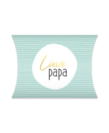 2x Gondeldoosje 'Lieve PAPA ' Vaderdag