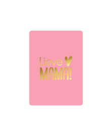 1 kleine kaartjes lieve mama - moederdag