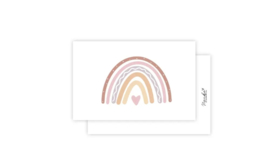 Nynke Ontwerpt Mini-kaart Regenboog