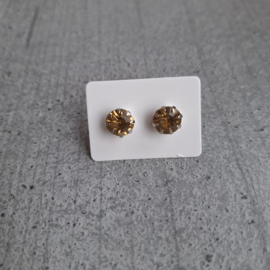 Oorbel Fake diamant champagne