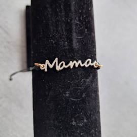 Armband mama zwart