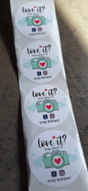 30 stickers " love it ? Brag about it!