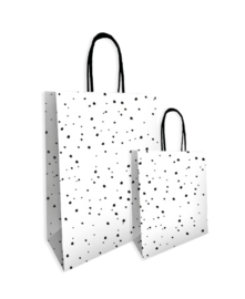 3x Cadeautasje Confetti 18+8x22 cm