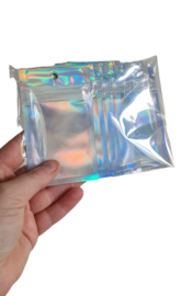 15 Holografische zakjes Hersluitbaar Small