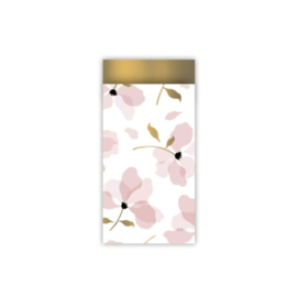 1 Cadeauzakje S "Leyered Petals" Roze/ Goud