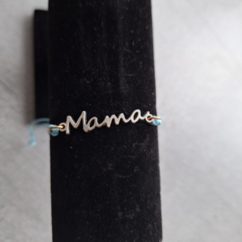 Armband mama Blauw