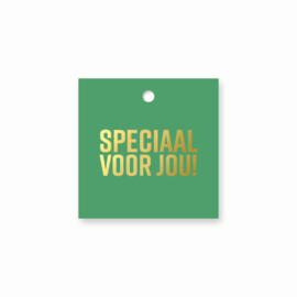 10x Cadeaulabel speciaal voor jou -  groen - cadeaukaart