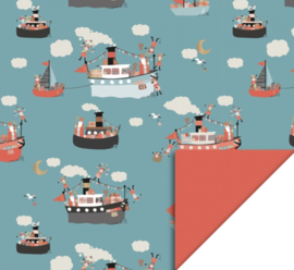 3m Cadeaupapier Sint Stoomboot