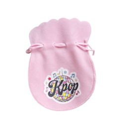 Zakje met Kpop embleem roze