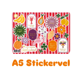 Stickervel A5 Bohemain Summer - stickers -