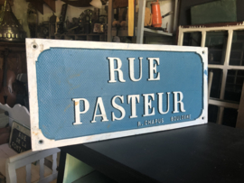 Rue Pasteur Straßenschild inkl. Verz.ned/dld