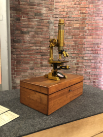 Verkocht Antieke Microscoop  uit 1890 “Seibert”