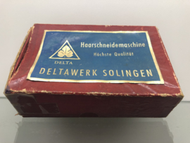 Haarsnijmachine scheermes Delta solingen incl.verz.