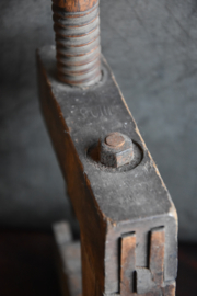 Oude Brocante Lijmklem - hout