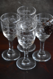 Glaasjes Grand Marnier - set van 4