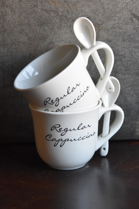 Rechtmatig genezen bad Kopje van Rivièra Maison - Regular Cappuccino | Serviesgoed | Rustikke