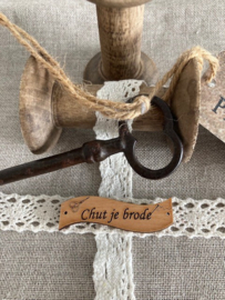 Embroidery Label "Chut Je Brode"