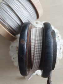Band Beige/Créme Ruitje