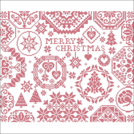 Historische Stickmuster - Christmas Quaker