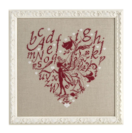 Isabelle Haccourt - Belles lettres & Marquoirs en rouge et blanc 