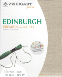 Zweigart Precut Edinburgh 3217/52 48 x 68 cm